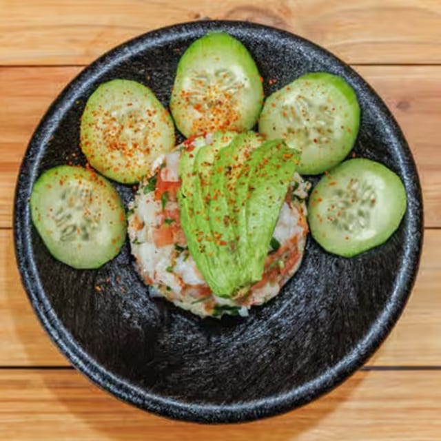 Shrimp Ceviche.