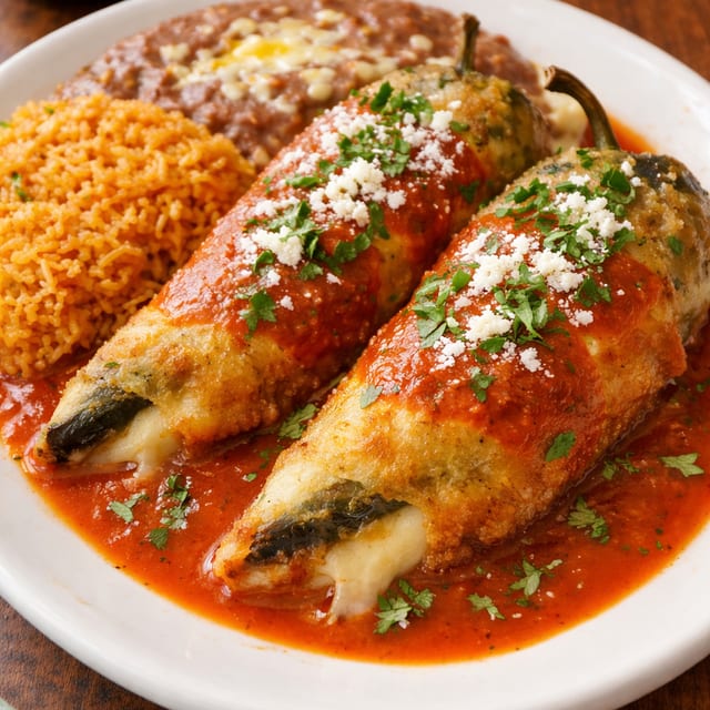 Chiles Rellenos.